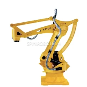 Robotic Arm Palletizer, ESTUN 4-axis 6-axis robotic arm, automatic PLC control palletizing depalletizing robot, with CE certification, can be equipped with customized grippers