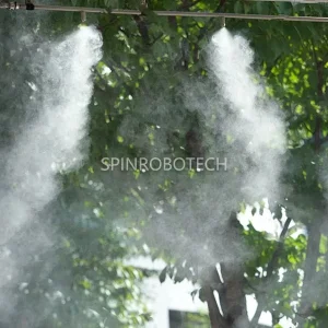 Atomizing Humidifiers of Humidity Control System, Customized Outdoor Water Misting Maker Humidifier Control System with CE certificate, for Fogging, Cooling, Moisturizing, Dust Suppression, Static Elimination, Mosquito Repellent, Sanitization