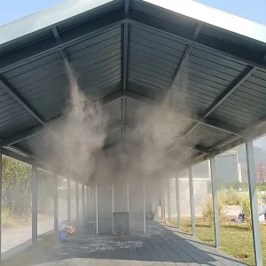 Humidifier System for Deodorization, Customized Outdoor Water Misting Maker Humidifier Control System with CE certificate, for Fogging, Cooling, Moisturizing, Dust Suppression, Static Elimination, Mosquito Repellent, Sanitization