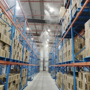 Humidify Control System for Warehouse, Customized Outdoor Water Misting Maker Humidifier Control System with CE certificate, for Fogging, Cooling, Moisturizing, Dust Suppression, Static Elimination, Mosquito Repellent, Sanitization