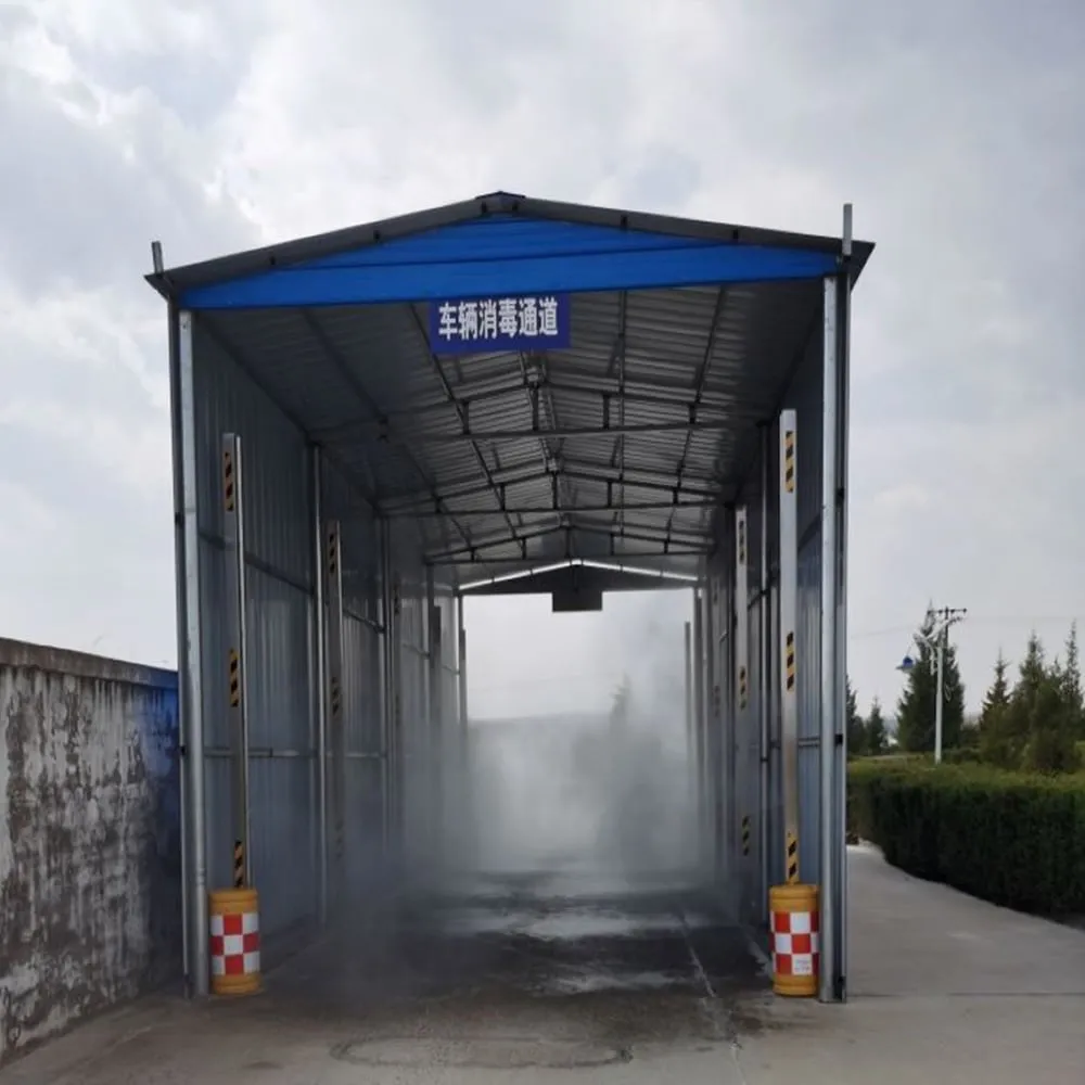 Misting System for Vehicle Disinfection, Customized Outdoor Water Misting Maker Humidifier Control System with CE certificate, for Fogging, Cooling, Moisturizing, Dust Suppression, Static Elimination, Mosquito Repellent, Sanitization