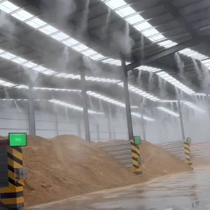 Micro Fog Humidifiers for Dust Suppression, Customized Outdoor Water Misting Maker Humidifier Control System with CE certificate, for Fogging, Cooling, Moisturizing, Dust Suppression, Static Elimination, Mosquito Repellent, Sanitization