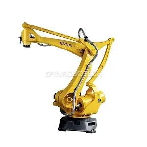 Robotic Arm Palletizing Machine, ESTUN 4-axis 6-axis robotic arm, automatic PLC control palletizing depalletizing robot, with CE certification, can be equipped with customized grippers