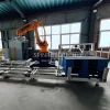 Fully Automated Robotic Arm Palletizing Packaging Line, equipped with Automated Pallet Warehouse Conveyor, for 20KG 30KG 40KG 50KG Bags, with CE certification