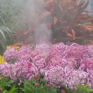 Fogging System at Flower Show, Customized Outdoor Water Misting Maker Humidifier Control System with CE certificate, for Fogging, Cooling, Moisturizing, Dust Suppression, Static Elimination, Mosquito Repellent, Sanitization