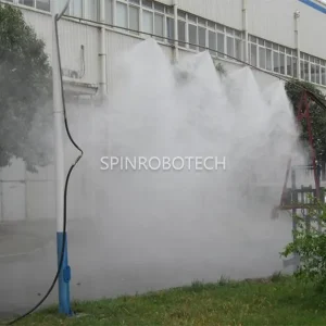 Outdoor Disinfection Misting Machine in Factory, Customized Outdoor Water Misting Maker Humidifier Control System with CE certificate, for Fogging, Cooling, Moisturizing, Dust Suppression, Static Elimination, Mosquito Repellent, Sanitization