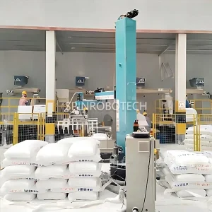 Column Palletizer for Flour Bags