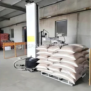 Column Palletizer for Pet Food