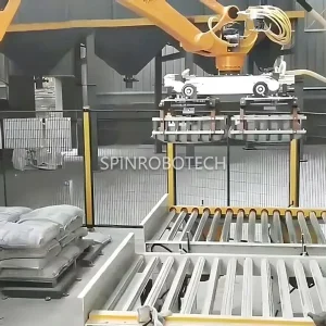 Dual-Gripper Robotic Palletizer