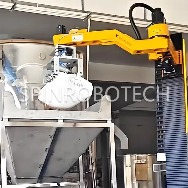 Column Robot Debagging Machine