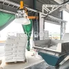 Intelligent Depalletizing Robot, Column Depalletizing & Debagging Machine for 30kg bags of Plastic Particle, custiomized bag slitting machine quipped with 3D camera vision, can be CE certificated. SPIN’s Column Crank Arm Palletizer: Flexible articulated arm, strong impact resistance, ideal for bag breaking and feeding.
