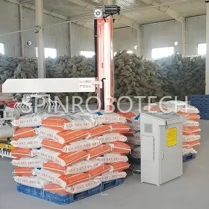 Robot Palletizing for Bagged Cement