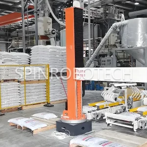 PLC Column Palletizer for Cement