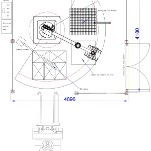 3D Camera Vision Undetity, enables palletizing and depalletizing system to achieve fully automated operations with high efficiency, high flexibility, and high compatibility