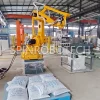 4-Axis Robotic Arm, Custom ESTUN Articulated Axis Robotic Arm Depalletizing Bag Emptying Machine, High-speed Debagging Machine Equipped with Specialized End-of-Arm Tooling (EOAT) and Material Silo, can be CE Certificated.