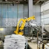 Robotic Arm Debagging Machine, Customized Articulated Axis Palletizer & Depalletizer for 25KG Bags of Zinc Sulfate Granules, Euipped with equipped with 3D Vision Camera, Custom Gripper and Hopper, Automatic Robotic Arm Depalletizing & Palletizing Robot with CE certification